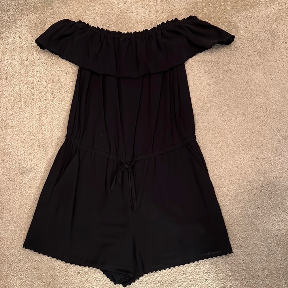 Loft strapless romper